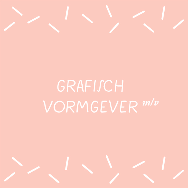 grafisch vormgever vacature