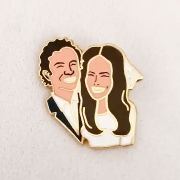 op maat gemaakte pins